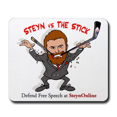 Steyn vs The Stick mousepad